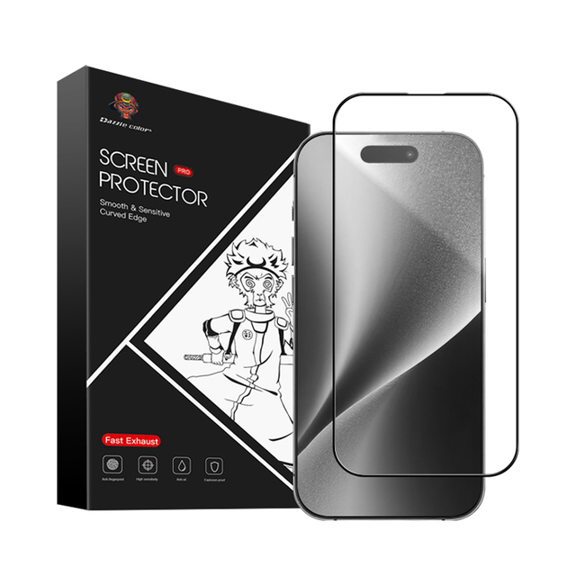 High Quality 9H HD Clear Tempered Glass Screen Protector OEM/ODM Factory Wholesale Protective Film for iPhone 17 Pro Max