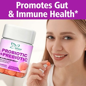 Gomitas Probióticas OEM con Mezcla Prebiótica que Ayudan a Mejorar la Salud Intestinal, Gomitas Masticables Probióticas - Product Image 6