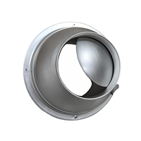 Système HVAC Haute Qualité Bon Prix Aluminium Jet buse d'air Diffuseur Boule tête d'aération Réglable Spot Jet Diffuseur