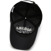 Gorra de Béisbol Estructurada de 6 Paneles de Alta Calidad con Parche Bordado y Cierre Ajustable para Unisex