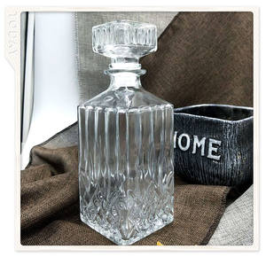 Ensemble de carafes à <span class=keywords><strong>whisky</strong></span> avec bouteille en verre pour bordeaux, Brandy, ron, alcool de luxe, articles de bar - Product Image 4