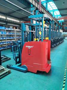 Meilleure vente, 1.5 tonnes, 2 tonnes, Double ciseaux électriques, chariot élévateur à fourche 12M, chariot élévateur à portée profonde avec chariot élévateur et caméra latérale - Product Image 3