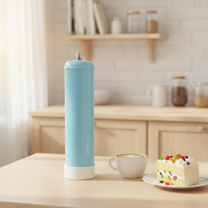 أسطوانات غاز عالية الضغط لتحضير الكريمة المخفوقة سعة 640 جرام، توريد مباشر من المصنع - Product Image 3