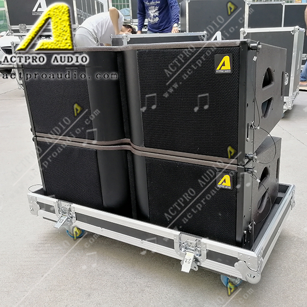 ACTPRO KR208 210 Dual 10 Inch Line Array System Active Line Array Speaker