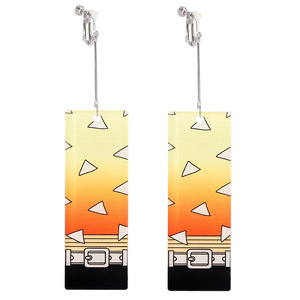 Pendientes de Acrílico de Anime Demon Slayer <span class=keywords><strong>Kimetsu</strong></span> <span class=keywords><strong>No</strong></span> <span class=keywords><strong>Yaiba</strong></span> Kamado Tanjirou, Accesorios de Cosplay, Unisex, Juguete de Dibujos Animados, Temática de Películas y TV - Product Image 1