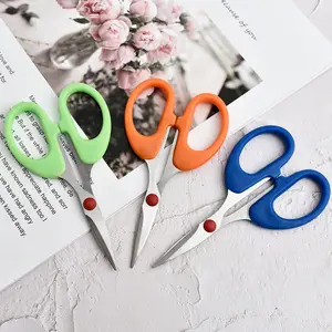 Wholesale stainless steel office student stationery scissors for cutting paper scissors