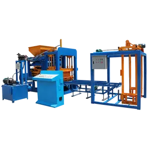Modèle hydraulique entièrement automatique avec la plus grande capacité 4-15 pavés brique bloc faisant des machines prix usine