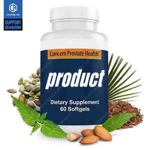 Kapsul Saw Palmetto Penunjang Kesehatan Prostat, Penahan Kuat, Laris Manis, Label Pribadi OEM - Product Image 1