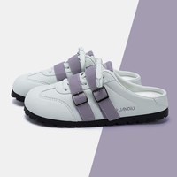 Chaussures plates décontractées et confortables pour femmes, idéales pour le sport et la marche en extérieur, collection printemps-été (vente en gros)