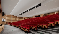 Panneaux acoustiques pour centres artistiques, paquet de matériaux sur mesure, déflecteurs de plafond pour studios d'enregistrement, contrôle de la réverbération, service tout-en-un