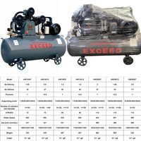Compresseur d'air à piston vertical 11 kW et 15 kW, capacité 300 L et 500 L, moteur 220 V et 380 V, compresseur 300 et 500 litres
