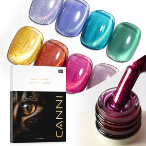 Set <span class=keywords><strong>de</strong></span> Esmaltes <span class=keywords><strong>de</strong></span> <span class=keywords><strong>Uñas</strong></span> en Gel UV CANNI Serie Ojo <span class=keywords><strong>de</strong></span> Gato sin Hema, 8 Piezas/Set, Nuevo Ojo <span class=keywords><strong>de</strong></span> Gato Luz <span class=keywords><strong>de</strong></span> Luna 2025 en 48 Colores - Product Image 2