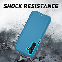 Étui de protection pour téléphone portable de haute qualité 4 en 1, étui de protection pour Samsung A16 A06 A36 A55 A15