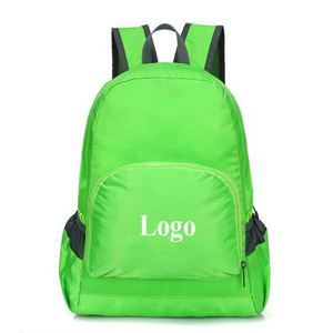Custom logo Printed Durable Ultralight Waterproof Hiking Foldable Backpack Mountaineering Outdoor Sports Travel <b>Bag</b> - Product Image 1