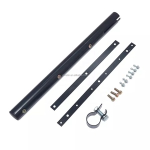 Haute qualité 24 "x 24" noir Poly camion garde-boue américain Semi camion quart garde-boue universel 2 pièces garde-boue de voiture Ninetin Truxpro - Product Image 4