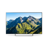 Televisor Inteligente Android 4K UHD para Hotel de 43/50/55/65/75/85 Pulgadas, sin Marco, Ultra Delgado, LED HDTV Negro para Entrada