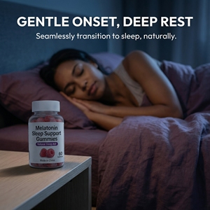 Gomitas Masticables para Aliviar la Ansiedad Rápidamente, Gomitas con Melatonina para Dormir, Gomitas con Melatonina para Despertar Fresco - Product Image 6