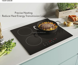 Placa <span class=keywords><strong>de</strong></span> <span class=keywords><strong>Inducción</strong></span> Integrada <span class=keywords><strong>de</strong></span> 4 Quemadores, Cocina Eléctrica Táctil, Cuatro Hornillas <span class=keywords><strong>de</strong></span> <span class=keywords><strong>Inducción</strong></span> - Product Image 2