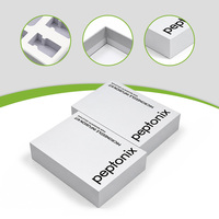 Boîte cadeau de luxe en carton rigide avec logo personnalisé, matériaux recyclés haut de gamme, doublure en éponge et pelliculage mat pour produits de soin de la peau