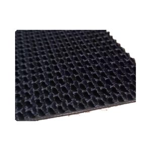 Ep125 sabuk konveyor karet 15Mpa 3-lapis dengan bagian atas kasar untuk pengangkut miring - Product Image 2