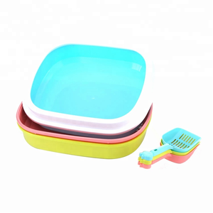 Arenero Inteligente de Plástico para Gatos de 55x43x18.5cm con Diseño de Fácil Limpieza, Sin Polvo, Gran Capacidad, Inodoro Cómodo para Mascotas - Product Image 5