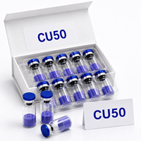 Poudre de peptide de cuivre bleu GHK-Cu 99% de la marque WV (CAS 89030955) - Matière première pour cosmétiques et soins capillaires - 25 kg avec COA et MSDS