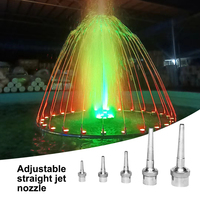 Boquilla de Chorro de Agua para Piscina de Acero Inoxidable, Moderna, Ecológica y Duradera, Crea Patrones de Rociado Precisos