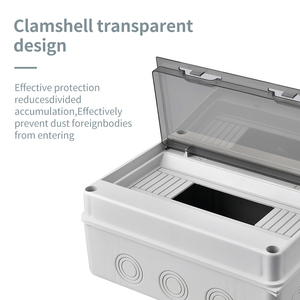 Tulabu HT-<span class=keywords><strong>3WAY</strong></span> hộp phân phối điện màu xám 3 chiều bảo vệ IP65 230V 30A Đánh giá thiết bị phân phối điện đầy đủ hiện tại - Product Image 4