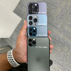 โทรศัพท์มือถือมือสองของแท้สำหรับ iPhone 11 6.1 "4GB RAM 256GB 12MP ID ROM Face + 12MP โทรศัพท์มือถือ IOs