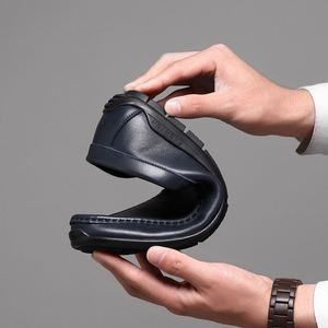 Chaussures de ville de luxe pour hommes, de haute qualité, de marque de créateur, personnalisées, à lacets carrés, en cuir, antidérapantes, respirantes et légères - Product Image 4