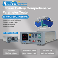 Probador de Capacidad de Batería Heltec 5A, Analizador Multifunción de 0-84V para Paquetes de Baterías de 12V, 24V, 48V y 72V