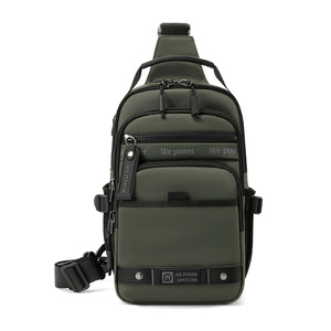 Bolso bandolera deportivo informal de gran capacidad para hombre, de tela Oxford, impermeable, ligero, para exteriores. - Product Image 1