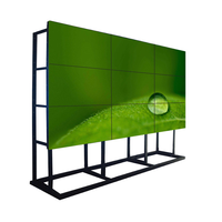 Écran vidéo mural LCD matriciel 55 pouces à cadre ultra-fin, moniteur de raccordement commercial pour solution de salle de contrôle