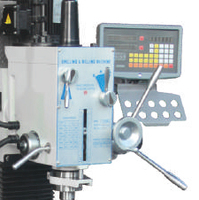 Machine de perçage et de fraisage verticale Senmo ZX7045, ZX7045S, machine de perçage et de fraisage universelle, tour multifonction