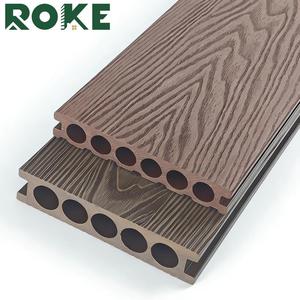 Precio de tarima de compuesto de madera y plástico (WPC) para exteriores de la fábrica ROKE, suelo laminado de WPC. - Product Image 4