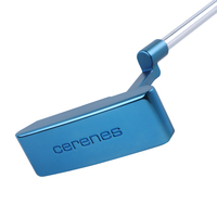 Putter de golf personnalisé en acier inoxydable de haute qualité, face usinée CNC, pour droitier, club de golf d'usine OEM avec housse de putter