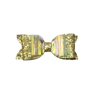 Kinderen 3-laags grosgrain lint met pailletten en glitter haarclip voor feestjes en dagelijks gebruik haaraccessoires - Product Image 1