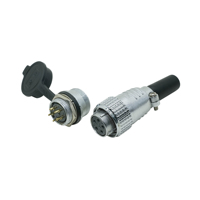 Connecteur de câblage PLS20 pour aviation, prise circulaire mâle/femelle à 2, 3, 4, 5, 7, 8, 9, 10, 12, 14 broches