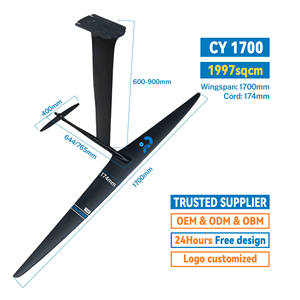 لوح تزلج من ألياف الكربون عالي الجودة من cyسطح البحر للبيع بالجملة ورق هيدروفويل لركوب الأمواج بالماء EFoil Wood Wood Water - Product Image 5