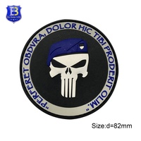Patch en Pvc souple personnalisé, 100 pièces, Logo personnalisé 3d, vente en gros