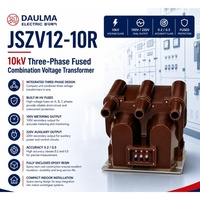 Transformateur combiné 100/5A 10kV JSZV12-10R classe 0.2 pour boîtier de comptage ou utilisation en distribution d'énergie extérieure
