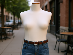 Women's 2.5cm Diamond <b>Stud</b> Pin Buckle <b>Belt</b> 110cm Casual Metal <b>Belt</b> - Product Image 2