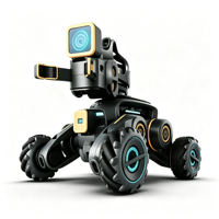 Châssis robotique modulaire avec roues Mecanum, bras robotique omnidirectionnel, plateforme de recherche électronique et mécanique ZY 11.1V 2600mAh