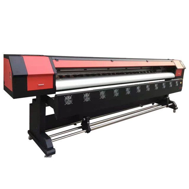 High Resolution Low Costs XP600 2 Head Dual Head Printer Large Format 3.2m Solvent Printer