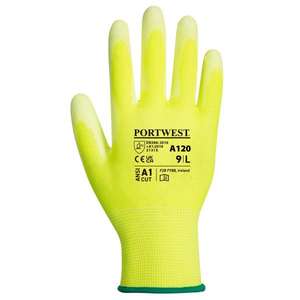 PORTWEST - A120Y2RXL Guante de Palma amarillo de poliuretano-GUANTES EAN 5036108224043 - Product Image 2