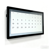 Aiyos Nuevo Calendario Digital con Pantalla Táctil de 15.6/24 Pulgadas y Planificador de Pared, Calendario Inteligente para Tabla de Tareas