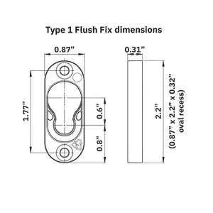 Type 1 Flush Fix + Button - Product Image 3
