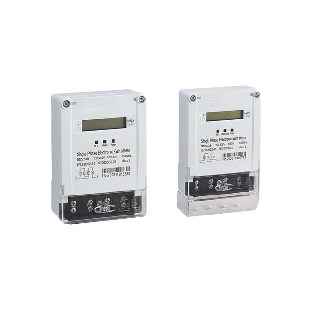 Energy Meter 110V-220V Energy Meter Smart 10(40)A, 5(60)A, 10(100)A Static Two Way Energy Meter Energy Meters Single Phase