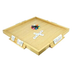 Mesa de <span class=keywords><strong>Juego</strong></span> de <span class=keywords><strong>Dominó</strong></span> Plegable de Madera Moderna con Logotipo Personalizado al por Mayor, con Capacidad para 4 Jugadores, Marca ODM/OEM para Casino y Juegos de <span class=keywords><strong>Dominó</strong></span> - Product Image 6
