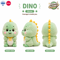 Fabrication de peluches personnalisées OEM ODM, peluches anti-stress, dinosaures colorés, haute qualité, prix bas, cadeau d'anniversaire pour enfants, faible MOQ